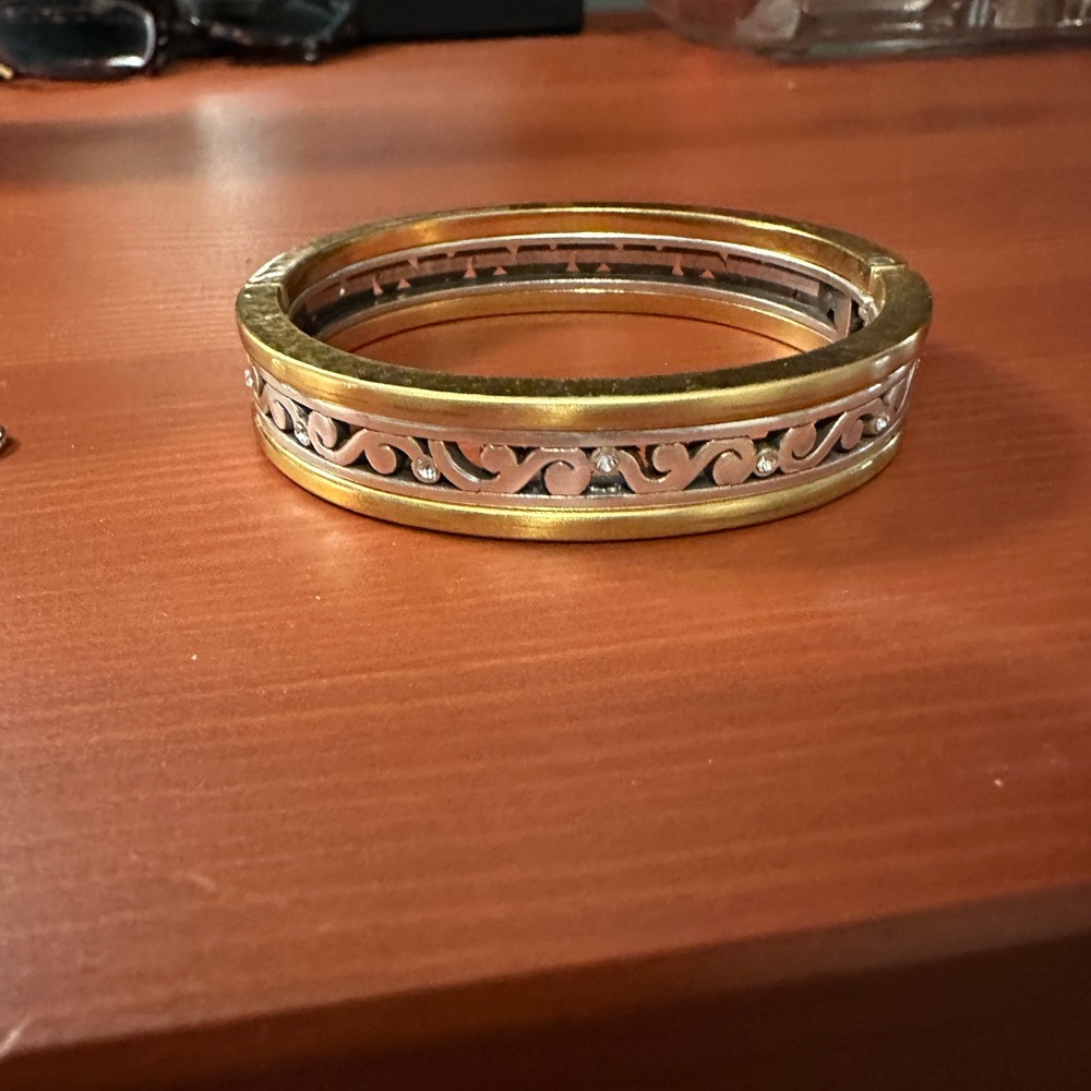 Brighton Gold and Silver Swirl Bracelet - Picture 4 of 4
